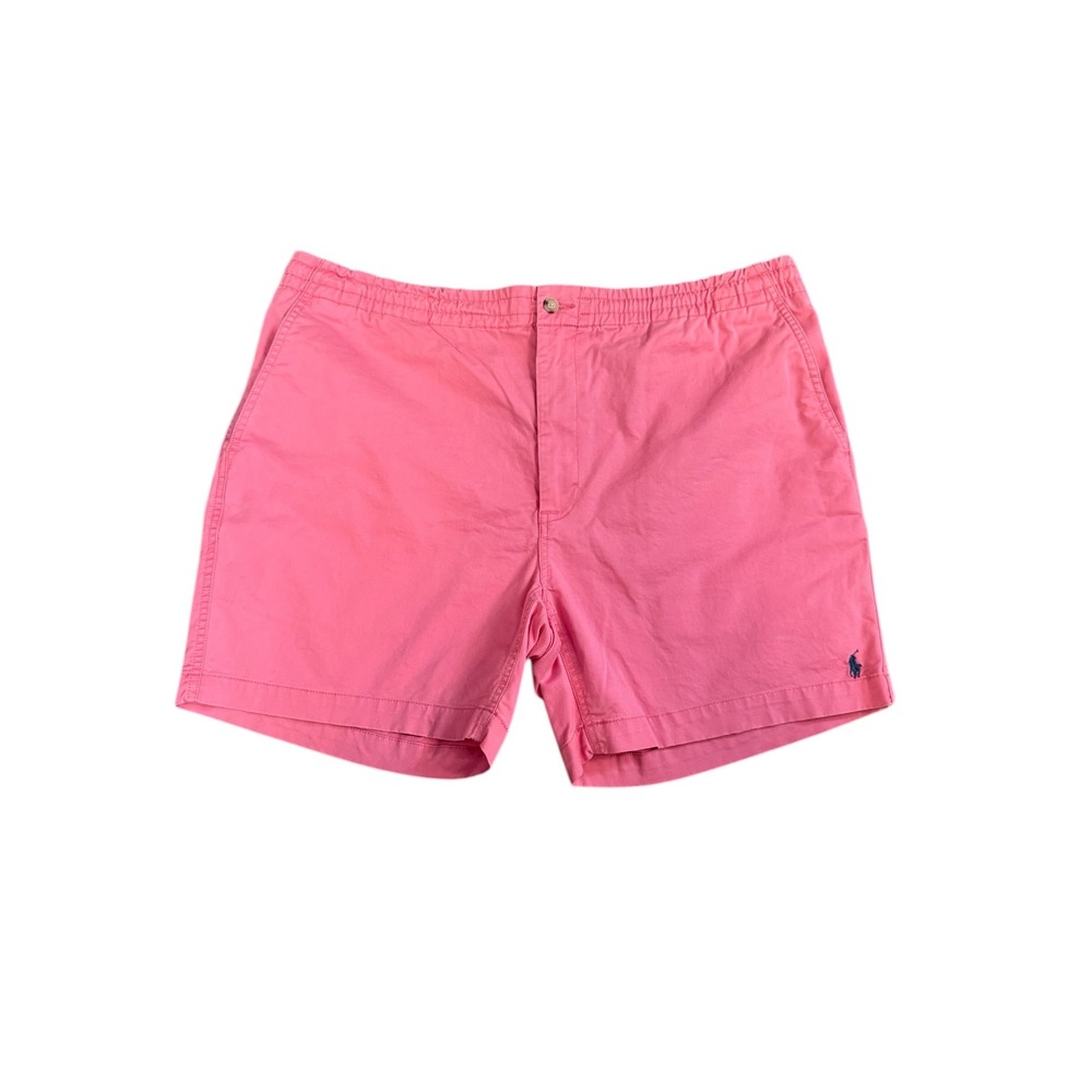 Polo Ralph Lauren Shorts Mens XXL Pink Classic Fit 6 Inch Stretch Cotton